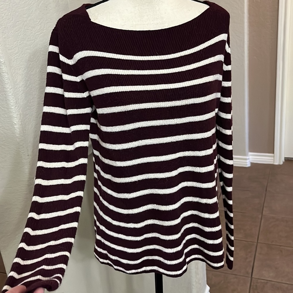 H&M L.O.G.G. Label Of Graded Goods Striped long sleeve sweater